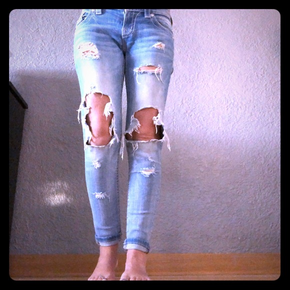 Miss Me Denim - Miss Me Signature Skinny Crop size 25